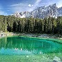 Lago di Carezza and Latemar